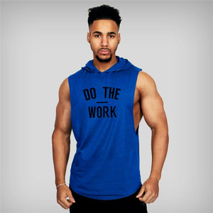 Muscleguys Brand clothing Bodybuilding hoodie Shirt Fitness Men Tank Top Muscle Vest Stringer Undershirt DO THE WORT TankTop