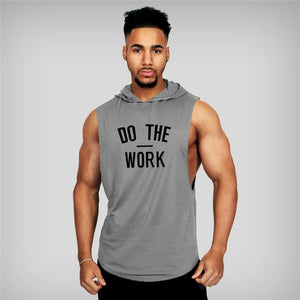Muscleguys Brand clothing Bodybuilding hoodie Shirt Fitness Men Tank Top Muscle Vest Stringer Undershirt DO THE WORT TankTop