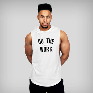 Muscleguys Brand clothing Bodybuilding hoodie Shirt Fitness Men Tank Top Muscle Vest Stringer Undershirt DO THE WORT TankTop