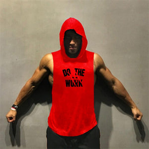 Muscleguys Brand clothing Bodybuilding hoodie Shirt Fitness Men Tank Top Muscle Vest Stringer Undershirt DO THE WORT TankTop