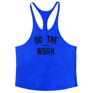 Muscleguys Brand clothing Bodybuilding hoodie Shirt Fitness Men Tank Top Muscle Vest Stringer Undershirt DO THE WORT TankTop