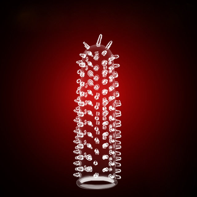 Nozzle on Penis Dick Extensions condom Penis Sleeve Male Enlargement for Men Delay Spray Massager Cock Ring Cover Adult Sex Toys