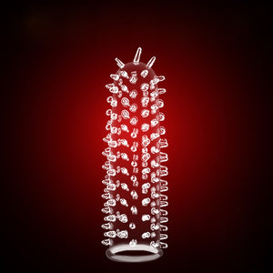Nozzle on Penis Dick Extensions condom Penis Sleeve Male Enlargement for Men Delay Spray Massager Cock Ring Cover Adult Sex Toys