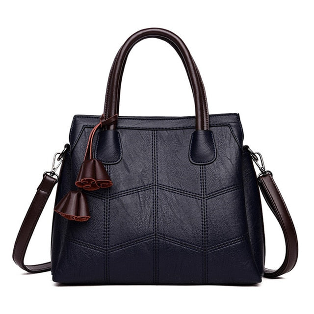 Sac A Main Genuine Leather Luxury Handbags Women Bags Designer Hand bags Women Shoulder Crossbody Messenger Bag 2019 Casual Tote