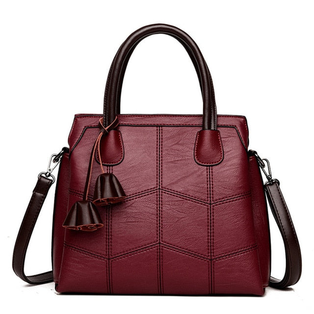 Sac A Main Genuine Leather Luxury Handbags Women Bags Designer Hand bags Women Shoulder Crossbody Messenger Bag 2019 Casual Tote