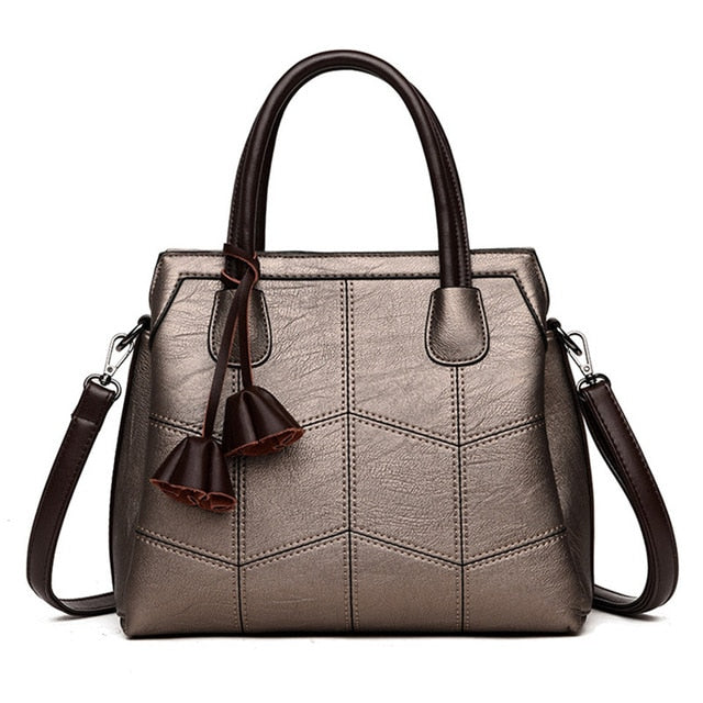 Sac A Main Genuine Leather Luxury Handbags Women Bags Designer Hand bags Women Shoulder Crossbody Messenger Bag 2019 Casual Tote