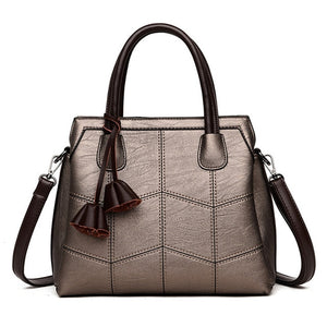 Sac A Main Genuine Leather Luxury Handbags Women Bags Designer Hand bags Women Shoulder Crossbody Messenger Bag 2019 Casual Tote