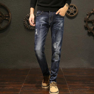 2019 Hot Sales Long Length Stylish Jeans For Men Top Quality Male Pants Free Shipping