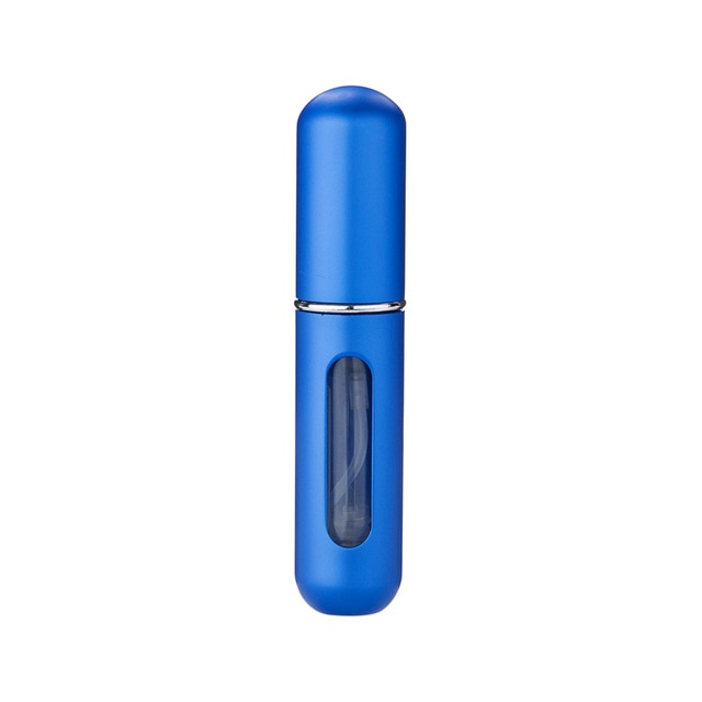 MUB - 5ml 8ml Refillable Mini Perfume Spray Bottle Aluminum Spray Atomizer Portable Travel Cosmetic Container Perfume Bottle