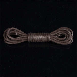 Insicre 60-160cm Round Waxed Coloured Shoelaces office men Leather Shoes Strings woman Boot Sport Shoe Laces Cord