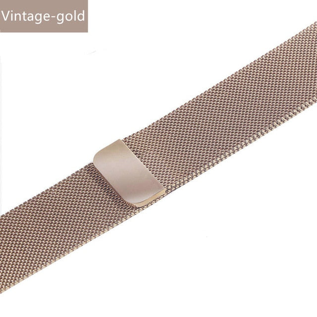 Milanese Loop band For Apple Watch Strap 44mm 40mm iWatch band 42mm 38 mm Stainless steel watchband bracelet Apple watch 5 4 3 2