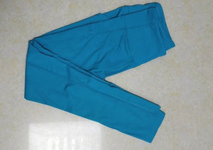 Monbeeph print leggings high waist pants Ankle-Length Pants 7/8 capris pants Pencil skinny Pants