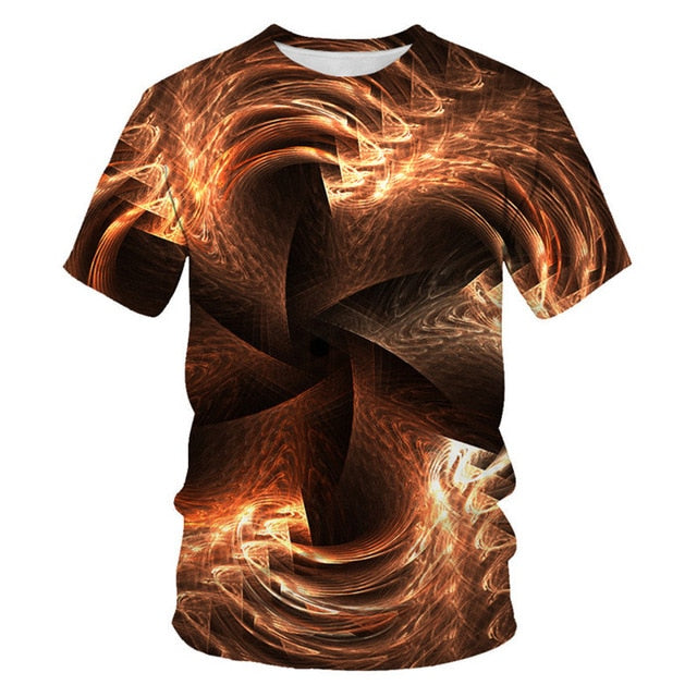 3D Print T Shirt Men 2019 Brand New Short Sleeve Tshirt Men Funny Harajuku Slim Fit T Shirts Hip Hop Streetwear Tee Shirt Homme
