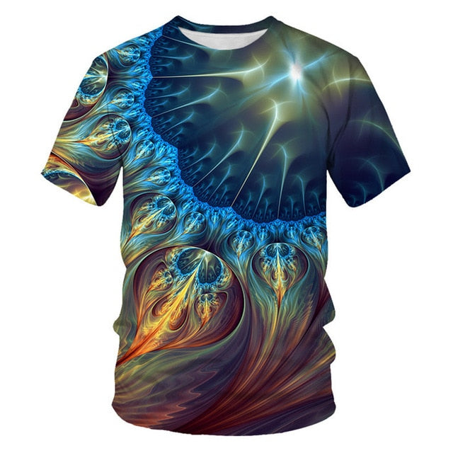 3D Print T Shirt Men 2019 Brand New Short Sleeve Tshirt Men Funny Harajuku Slim Fit T Shirts Hip Hop Streetwear Tee Shirt Homme