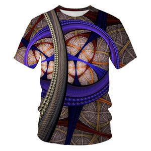 3D Print T Shirt Men 2019 Brand New Short Sleeve Tshirt Men Funny Harajuku Slim Fit T Shirts Hip Hop Streetwear Tee Shirt Homme