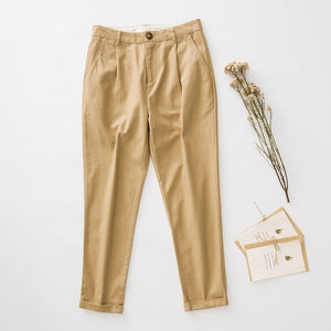 Metersbonwe Casual Harems Pants For Women Long Harems Trousers Woman High Quality Stretch Waist Office Lady Pants 753524