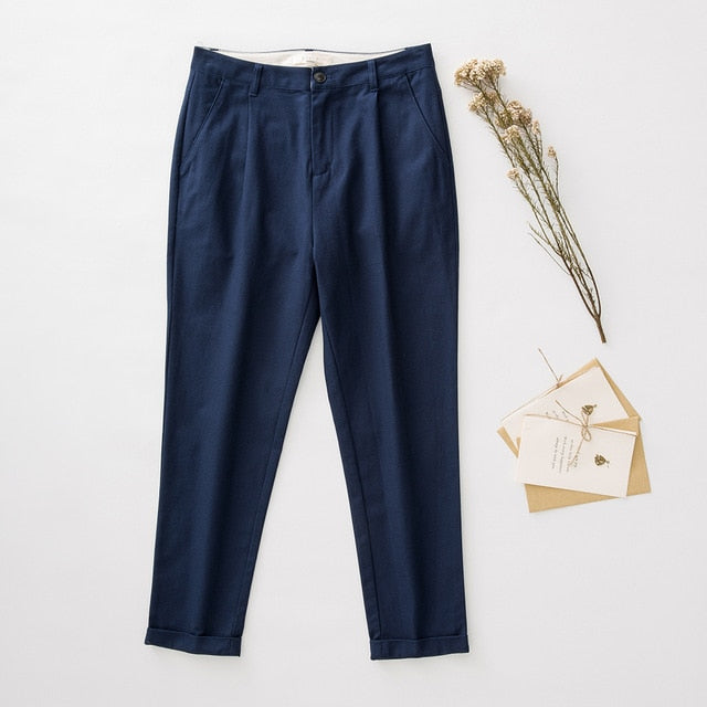 Metersbonwe Casual Harems Pants For Women Long Harems Trousers Woman High Quality Stretch Waist Office Lady Pants 753524