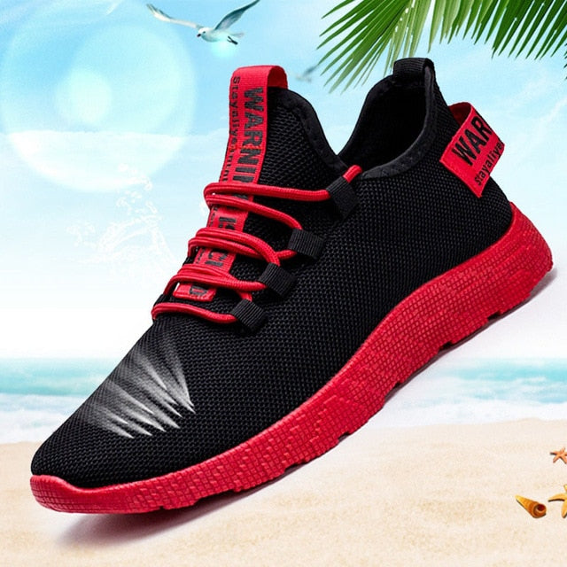 Dropshipping Men Sneakers Breathable Casual No-slip Men Vulcanize Shoes Male  Lace Up Wear-resistant Shoes Tenis Masculino