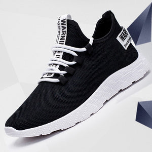 Dropshipping Men Sneakers Breathable Casual No-slip Men Vulcanize Shoes Male  Lace Up Wear-resistant Shoes Tenis Masculino