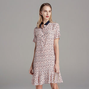 New Flower Embroidery Lace self portrait Dress Women Summer Runway Robe De Soiree Longue Short Sleeve Casual Party Long Dresses