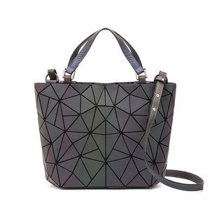 DIOMO sac a main femme luxury Luminous geometric bag 2019 ladies hand bag and messenger bag women fashion bucket bag female