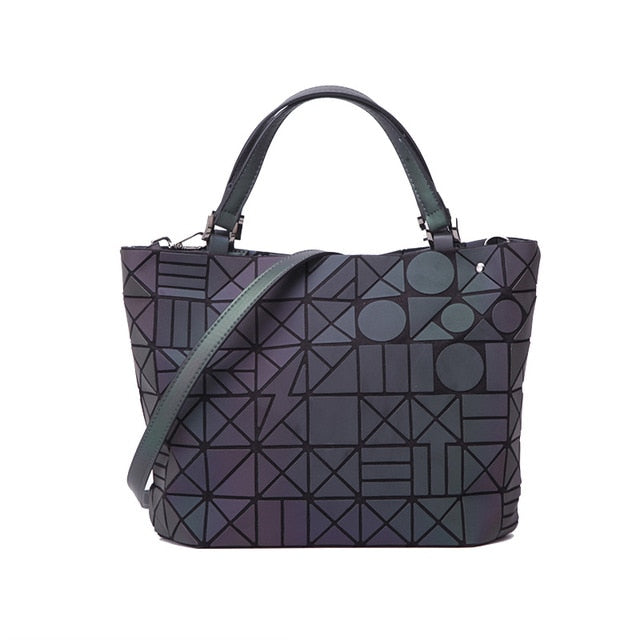 DIOMO sac a main femme luxury Luminous geometric bag 2019 ladies hand bag and messenger bag women fashion bucket bag female