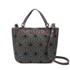 DIOMO sac a main femme luxury Luminous geometric bag 2019 ladies hand bag and messenger bag women fashion bucket bag female