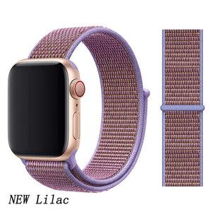 Strap For Apple Watch band 44mm/40mm Sport loop iwatch band 5 42mm 38mm correa pulseira apple watch 5 3 4 band nylon watchband