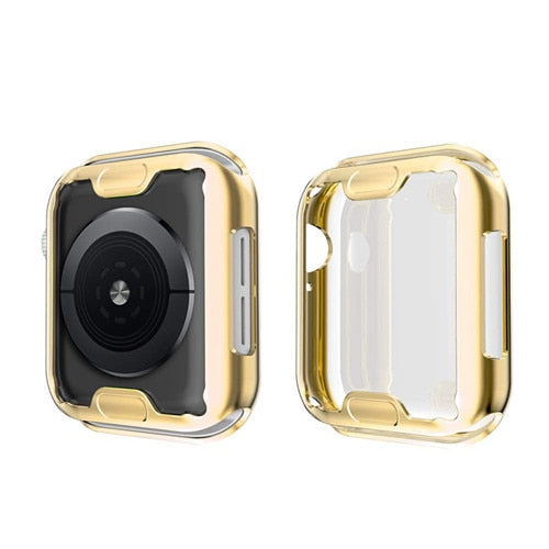 cover case For Apple Watch band apple watch 5 4 3 Case 44mm 40mm strap iwatch band 42mm/38mm screen protector watch Accessories