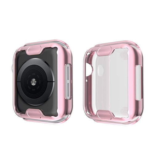 cover case For Apple Watch band apple watch 5 4 3 Case 44mm 40mm strap iwatch band 42mm/38mm screen protector watch Accessories