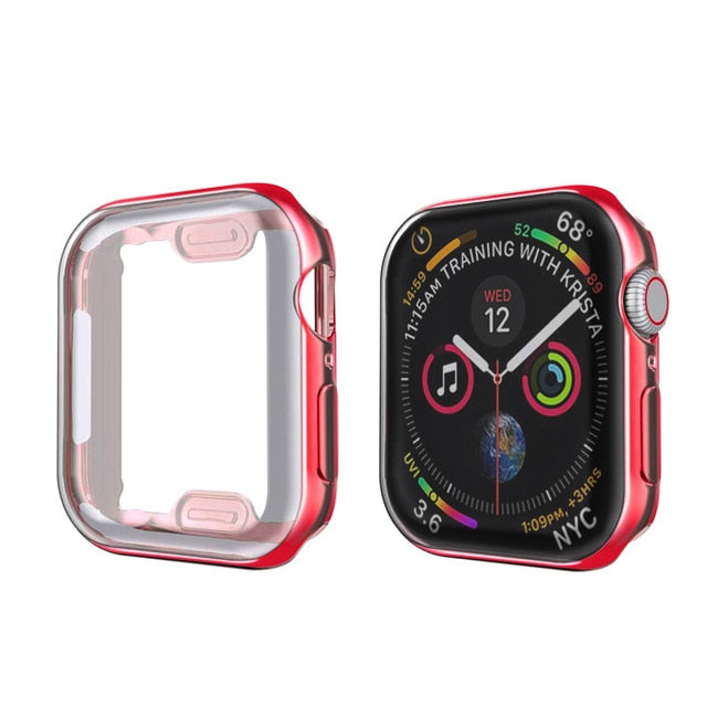 cover case For Apple Watch band apple watch 5 4 3 Case 44mm 40mm strap iwatch band 42mm/38mm screen protector watch Accessories