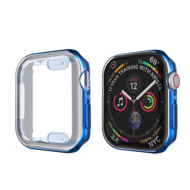 cover case For Apple Watch band apple watch 5 4 3 Case 44mm 40mm strap iwatch band 42mm/38mm screen protector watch Accessories