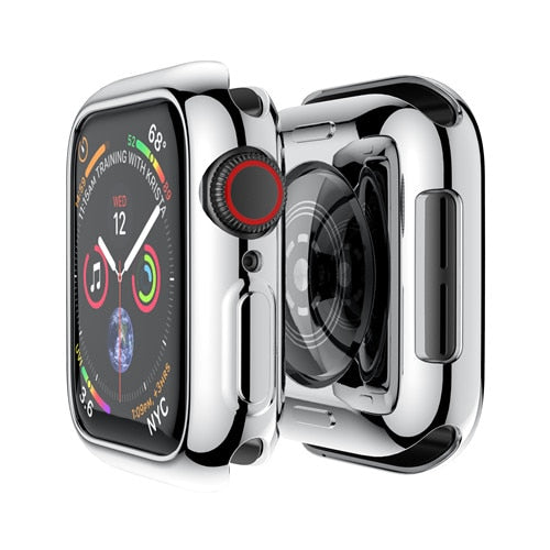 cover case For Apple Watch band apple watch 5 4 3 Case 44mm 40mm strap iwatch band 42mm/38mm screen protector watch Accessories