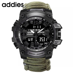 Sport Watch Men Relogio Digital Military LED Compass Waterproof Shock Sports Watches Electronic Wristwatches