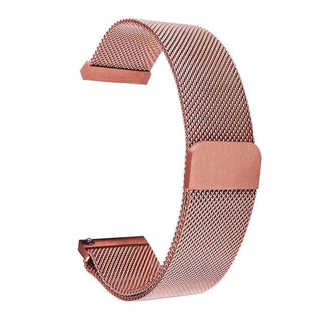Universal Milanese Magnetic Metal strap 20mm 22mm For Samsung Galaxy Watch 42mm 46mm For Samsung Gear S2 S3 watchband 14-24mm