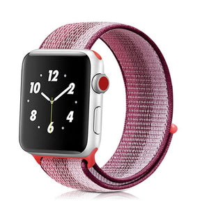 Strap For Apple Watch band 44mm/40mm Sport loop iwatch band 5 42mm 38mm correa pulseira apple watch 5 3 4 band nylon watchband