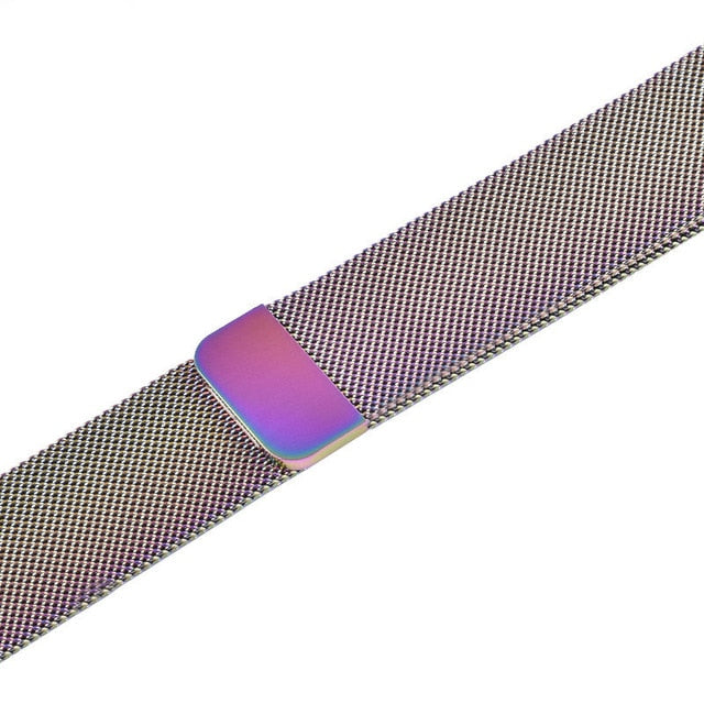 Milanese Loop strap For Apple Watch band 44mm 40mm iwatch 42mm 38mm Stainless Steel Bracelet Apple watch 5 4 3 2 1 Accessories