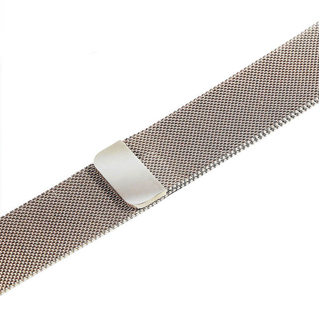 Milanese Loop strap For Apple Watch band 44mm 40mm iwatch 42mm 38mm Stainless Steel Bracelet Apple watch 5 4 3 2 1 Accessories