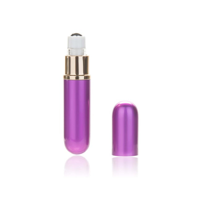 MUB - 5ml Mini Refillable Perfume Spray Bottle Aluminum Spray Atomizer Portable Travel Empty Cosmetic Container Perfume Bottle