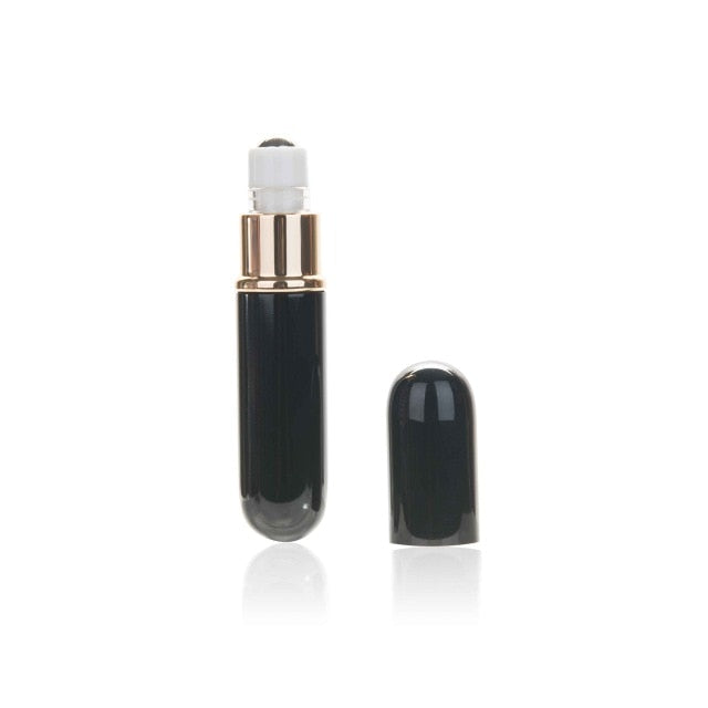 MUB - 5ml Mini Refillable Perfume Spray Bottle Aluminum Spray Atomizer Portable Travel Empty Cosmetic Container Perfume Bottle
