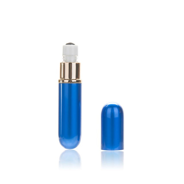 MUB - 5ml Mini Refillable Perfume Spray Bottle Aluminum Spray Atomizer Portable Travel Empty Cosmetic Container Perfume Bottle