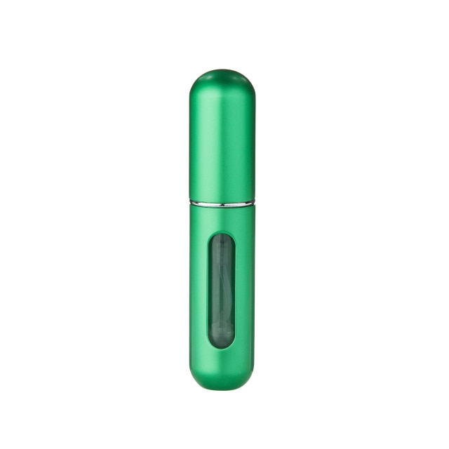 MUB - 5ml Mini Refillable Perfume Spray Bottle Aluminum Spray Atomizer Portable Travel Empty Cosmetic Container Perfume Bottle