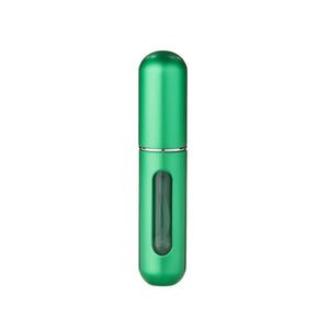 MUB - 5ml Mini Refillable Perfume Spray Bottle Aluminum Spray Atomizer Portable Travel Empty Cosmetic Container Perfume Bottle