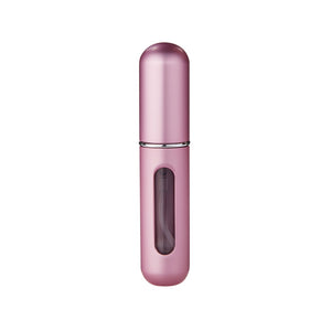 MUB - 5ml Mini Refillable Perfume Spray Bottle Aluminum Spray Atomizer Portable Travel Empty Cosmetic Container Perfume Bottle