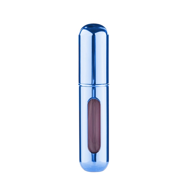 MUB - 5ml Mini Refillable Perfume Spray Bottle Aluminum Spray Atomizer Portable Travel Empty Cosmetic Container Perfume Bottle