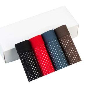 4pcs/lot XXXXL male underpants Modal boxershorts men mesh silk Boxers gay underwear boxer Shorts Bamboo fiber panties for Man
