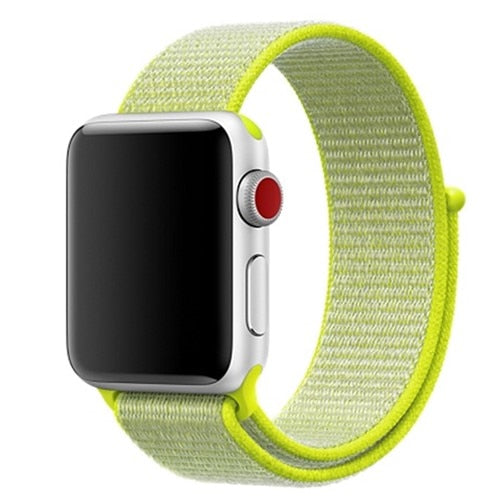 Strap For Apple Watch band sport loop apple watch 5 4 3 band 44mm 40mm iwatch 5 4 42mm  38mm correa Nylon bracelet pulseira nato