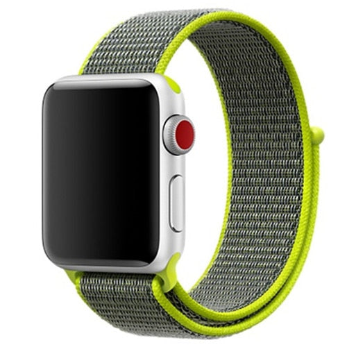 Strap For Apple Watch band sport loop apple watch 5 4 3 band 44mm 40mm iwatch 5 4 42mm  38mm correa Nylon bracelet pulseira nato