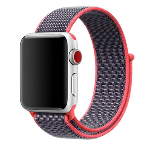 Strap For Apple Watch band sport loop apple watch 5 4 3 band 44mm 40mm iwatch 5 4 42mm  38mm correa Nylon bracelet pulseira nato