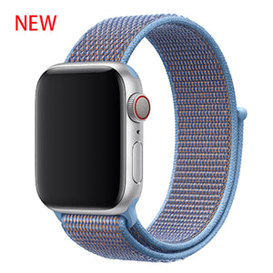 Strap For Apple Watch band sport loop apple watch 5 4 3 band 44mm 40mm iwatch 5 4 42mm  38mm correa Nylon bracelet pulseira nato